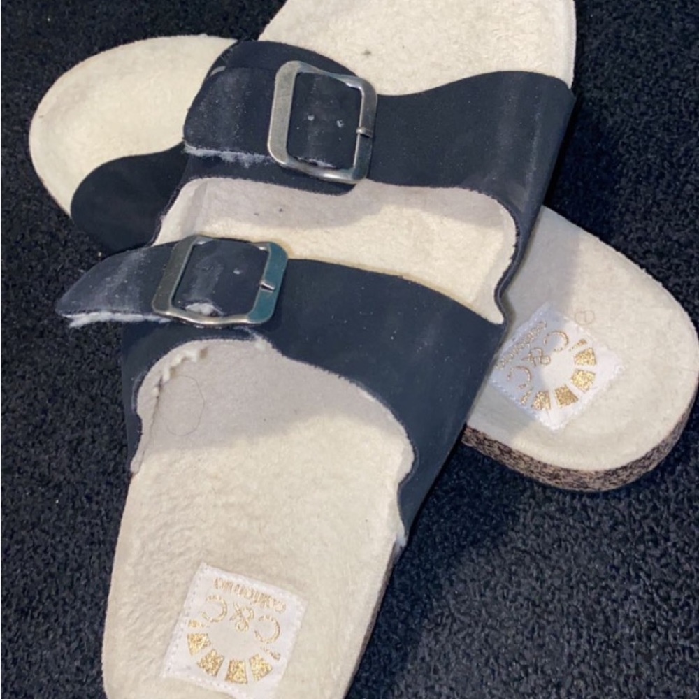 Fuzzy Sandals
